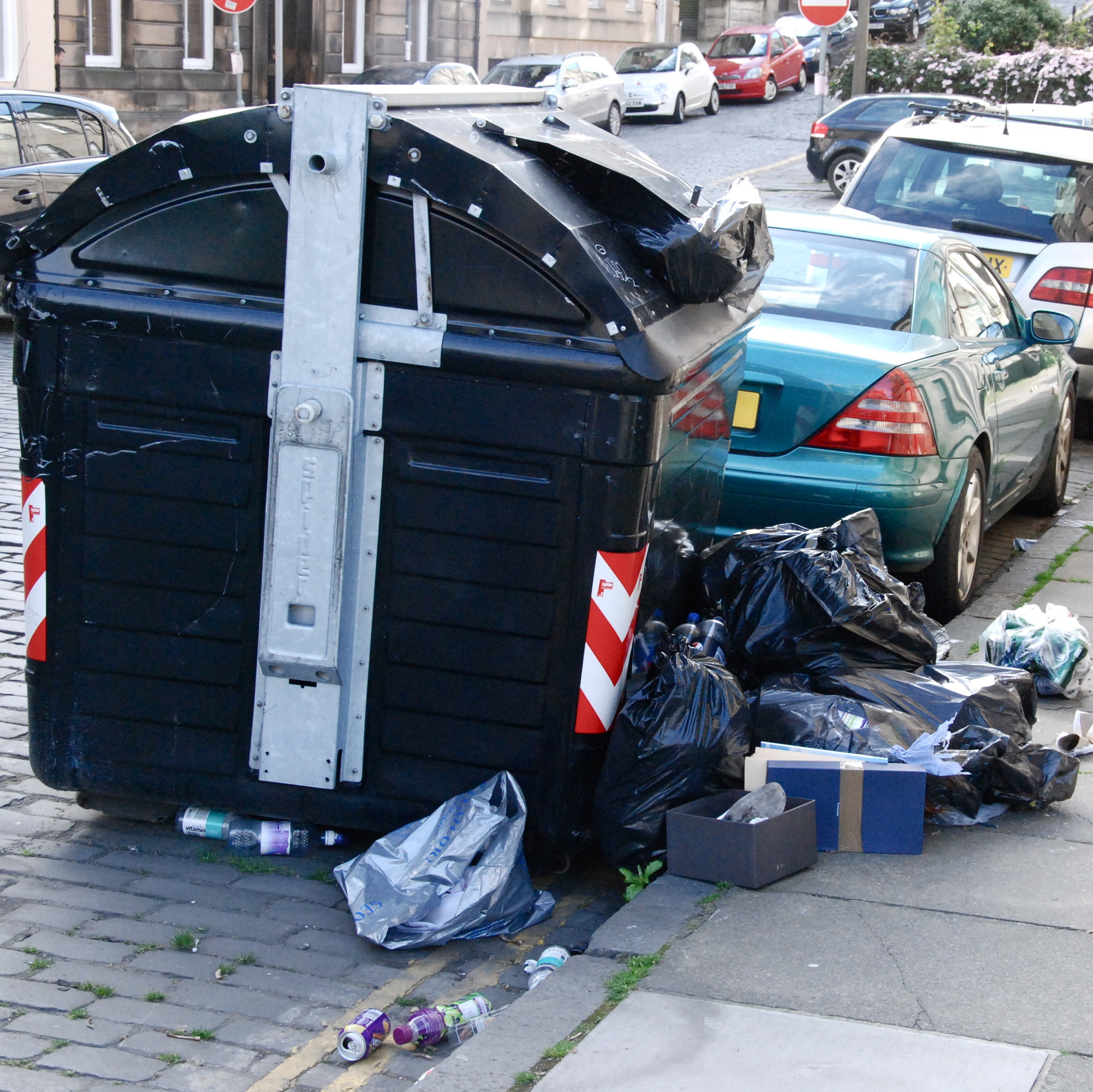 FEWER BINS EMPTIED MORE OFTEN Broughton Spurtle